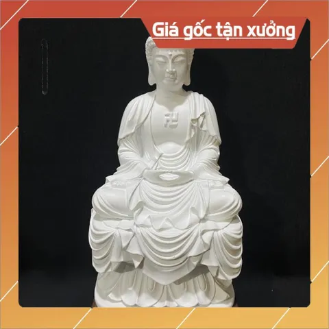 Tượng Phật A Di Đà Cao 18cm Composite nhiều mẫu