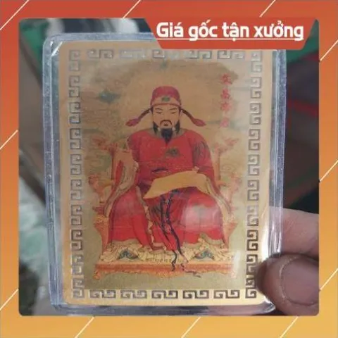 kim bài linh phù văn xương đế quân HÀNG CAO CẤP, có hoả tốc