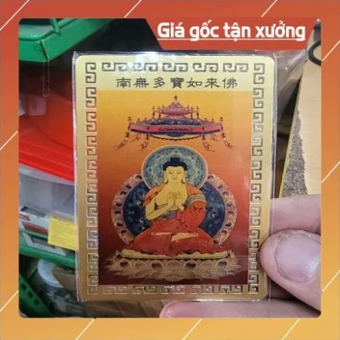 kim bài linh phù phật dược sư ̣̣( ngẫu nhiên ) HÀNG CAO CẤP, có hoả tốc