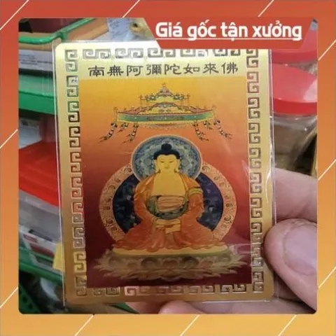 kim bài linh phù phật dược sư ̣̣( ngẫu nhiên ) HÀNG CAO CẤP, có hoả tốc