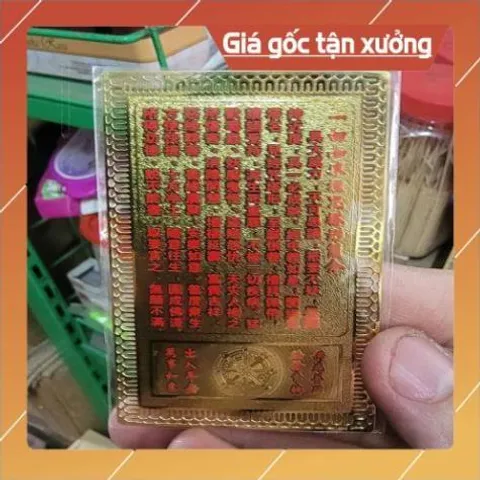 kim bài linh phù tháp xá lợi đà la ni HÀNG CAO CẤP, có hoả tốc