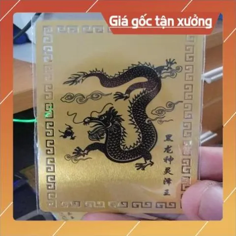 kim bài linh phù hắc long thần HÀNG CAO CẤP, có hoả tốc