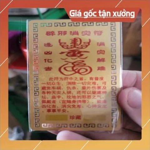 kim bài linh phù phật đản sanh HÀNG CAO CẤP, có hoả tốc