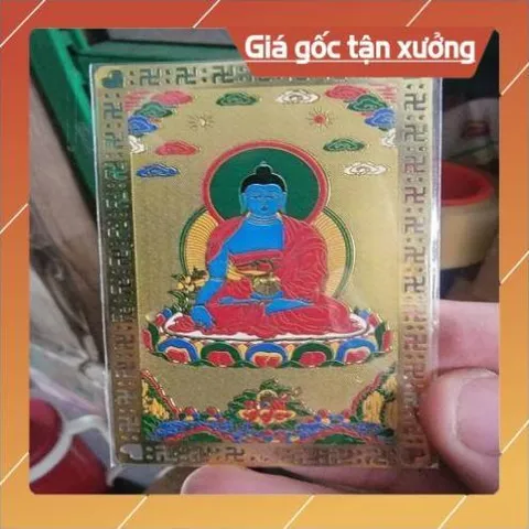 kim bài linh phù phật dược sư HÀNG CAO CẤP, có hoả tốc