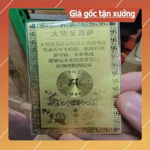 kim bài linh phù đại thế chí HÀNG CAO CẤP, có hoả tốc