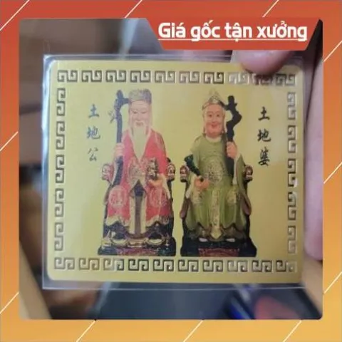 kim bài linh phù thổ địa ông bà HÀNG CAO CẤP, có hoả tốc