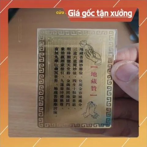 kim bài linh phù địa tạng mục liên HÀNG CAO CẤP, có hoả tốc