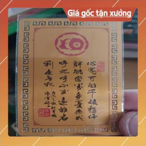 kim bài linh phù con giáp tuổi hợi HÀNG CAO CẤP, có hoả tốc