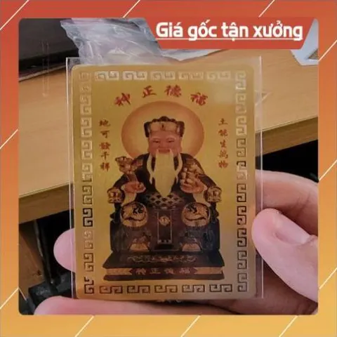 kim bài linh phù phúc đức chánh thần HÀNG CAO CẤP, có hoả tốc