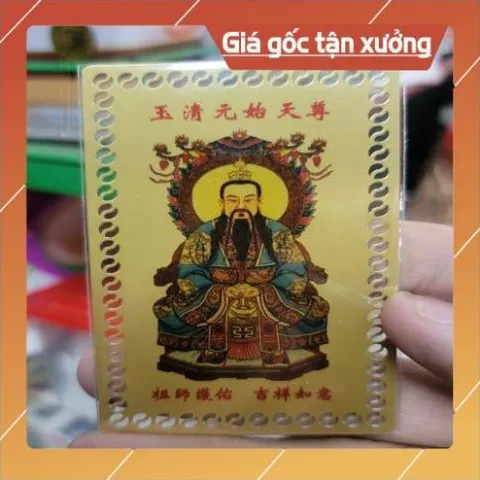 kim bài linh phù linh bảo thiên tôn HÀNG CAO CẤP, có hoả tốc