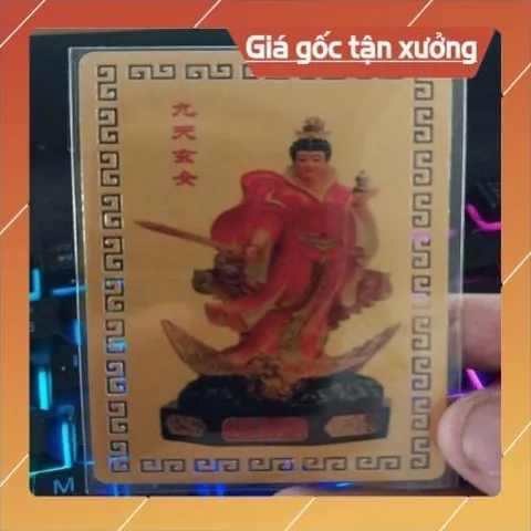 kim bài linh phù cửu thiên huyền nữ HÀNG CAO CẤP, có hoả tốc