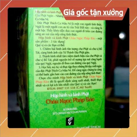 Hộp Châu Ngọc Pháp Bảo-365 Câu Pháp Cú rất hay tn120