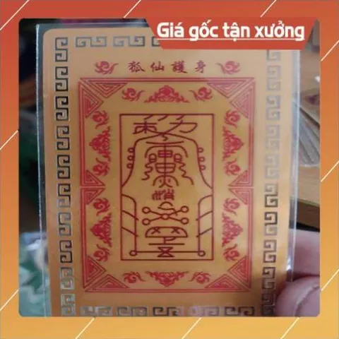 kim bài linh phù cửu vĩ hồ ly HÀNG CAO CẤP, có hoả tốc