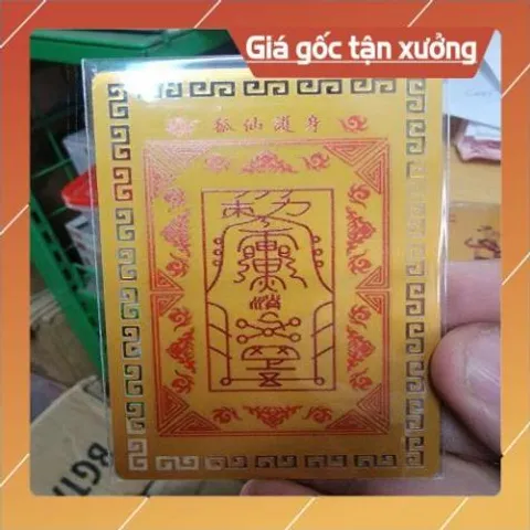 kim bài linh phù cửu vĩ hồ ly HÀNG CAO CẤP, có hoả tốc