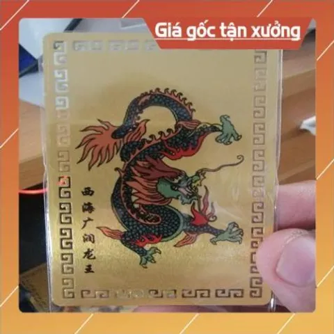 kim bài linh phù tây hải long vương HÀNG CAO CẤP, có hoả tốc