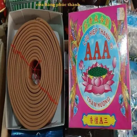 Hộp nhang khoan AAA bông sen 24h
