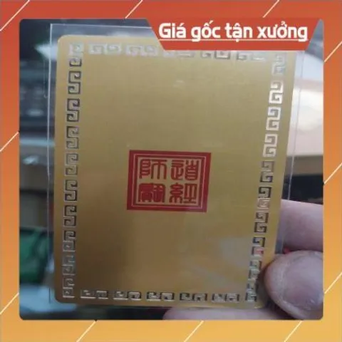 kim bài linh phù thiện tài đồng tử HÀNG CAO CẤP, có hoả tốc