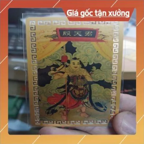 kim bài linh phù thiện tài đồng tử HÀNG CAO CẤP, có hoả tốc