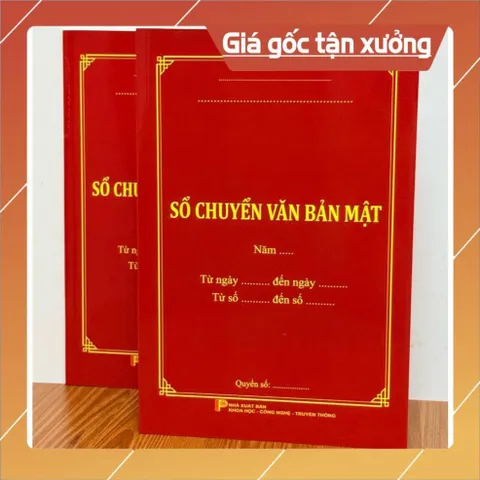 SỔ CHUYỂN VĂN BẢN MẬT có hoả tốc