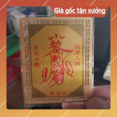 kim bài linh phù hoàng đại tiên HÀNG CAO CẤP, có hoả tốc