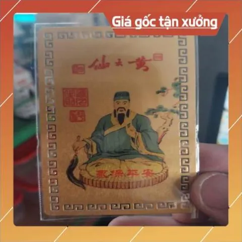 kim bài linh phù hoàng đại tiên HÀNG CAO CẤP, có hoả tốc