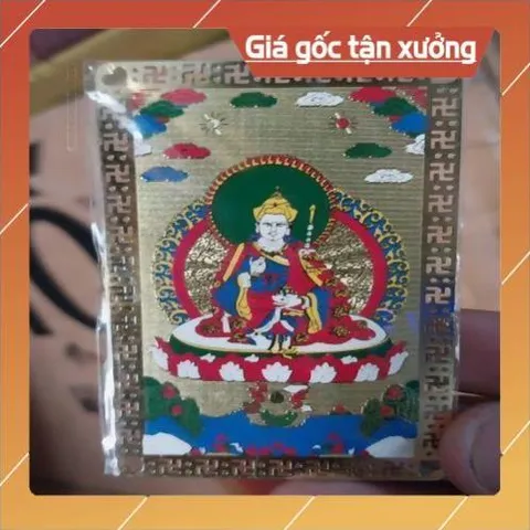 kim bài linh phù liên hoa sanh HÀNG CAO CẤP, có hoả tốc