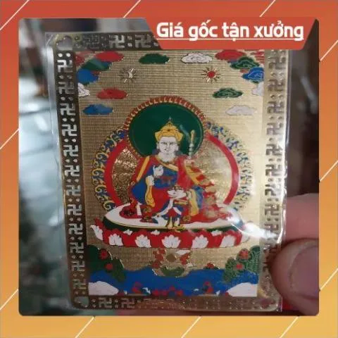 kim bài linh phù liên hoa sanh HÀNG CAO CẤP, có hoả tốc