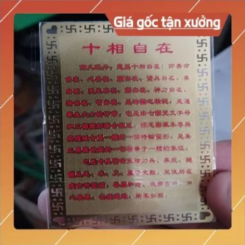 kim bài linh phù thập hương tự tại HÀNG CAO CẤP, có hoả tốc
