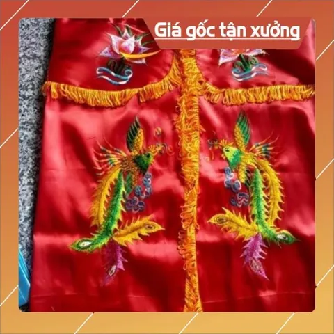 ÁO CHOÀNG QUAN ÂM, ĐỊA MẪU, ÁO  BÀ CHÚA XỨ MÀU ĐỎ QUÁ ĐẸP, NHIỀU CỠ