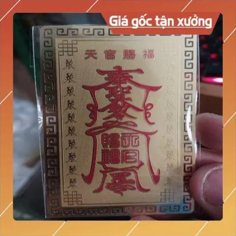 kim bài linh phù ông phúc HÀNG CAO CẤP, có hoả tốc