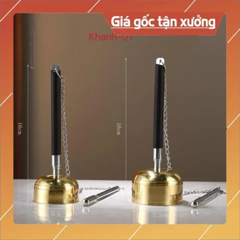 Pháp khí Khánh Đài Loan cao cấp, bộ Khánh gõ tụng kinh 2 SIZE