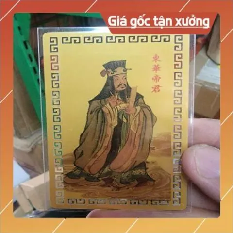 kim bài linh phù đông hoa đế quân HÀNG CAO CẤP, có hoả tốc