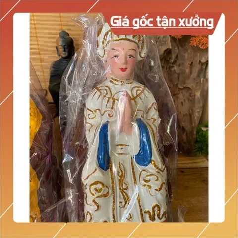 Tượng 5 bà ngũ hành bằng đất nung 27CM 5 màu có bán lẻ