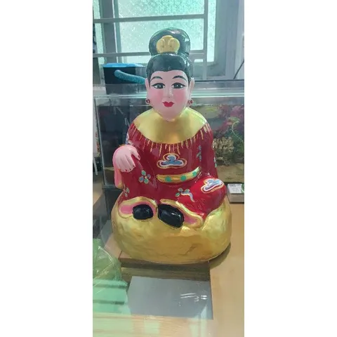 Tôn tượng Chúa xứ Nguyên nhung thánh mẫu đất nung 40cm