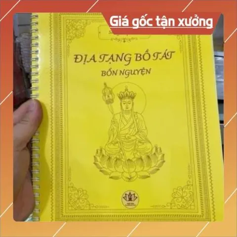 Combo 6 vở a4 chép kinh in chữ mờ -Địa Tạng-Chú Đại Bi-Sám Hối-Dược Sư-Cầu An-Vu Lan , tặng bút chép kinh