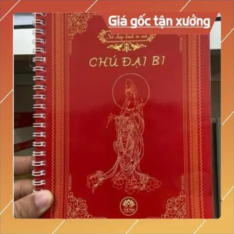 Combo 6 vở a4 chép kinh in chữ mờ -Địa Tạng-Chú Đại Bi-Sám Hối-Dược Sư-Cầu An-Vu Lan , tặng bút chép kinh