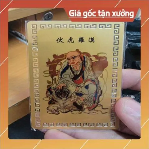 kim bài linh phù la hán phục hổ HÀNG CAO CẤP, có hoả tốc