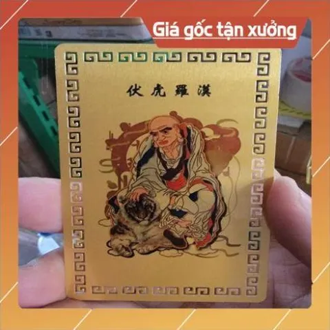 kim bài linh phù la hán phục hổ HÀNG CAO CẤP, có hoả tốc
