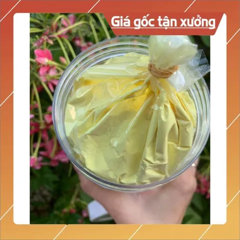 TINH BỘT NGHỆ NGUYÊN CHẤT NHÀ LÀM(hộp 500gram)