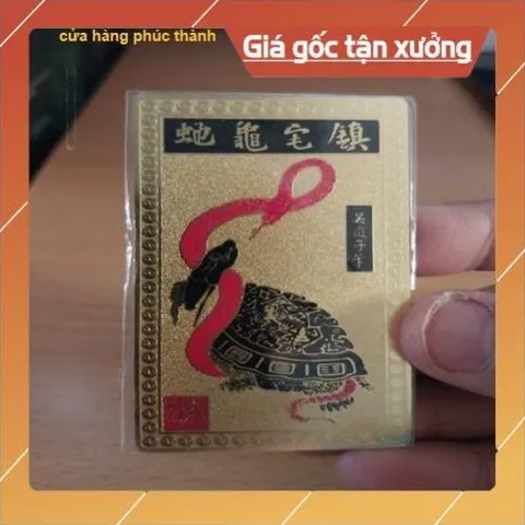 kim bài linh phù huyền vũ HÀNG CAO CẤP, có hoả tốc