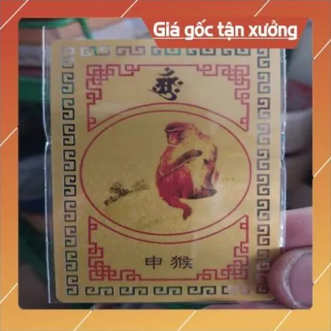 kim bài linh phù con giáp tuổi thân HÀNG CAO CẤP, có hoả tốc