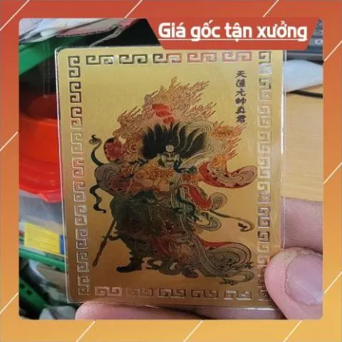 kim bài linh phù nguyên soái chân quân HÀNG CAO CẤP, có hoả tốc