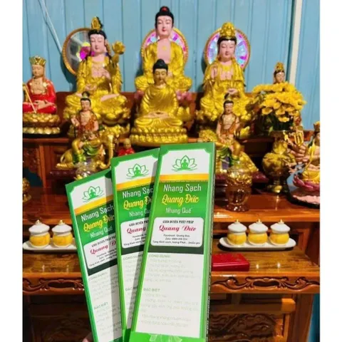 HỘP NHANG SẠCH Hương QUẾ 40CM  120 CÂY