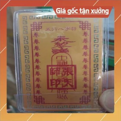 kim bài linh phù ngũ hành HÀNG CAO CẤP, có hoả tốc