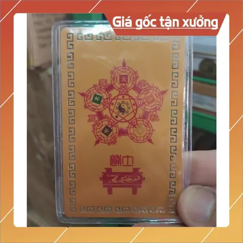 kim bài linh phù ngũ hành HÀNG CAO CẤP, có hoả tốc