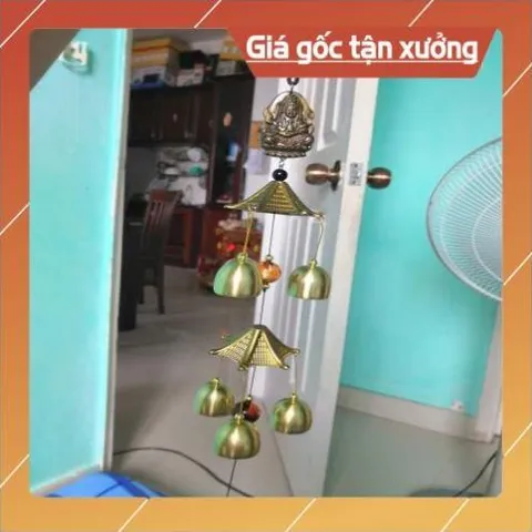 Chuông gió nhôm 2 tầng 6 chuông ĐẸP