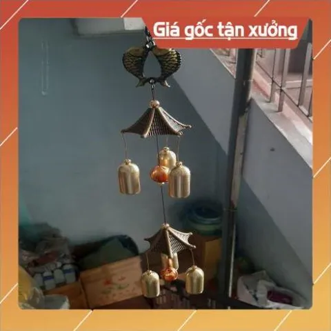 Chuông gió nhôm 2 tầng 6 chuông ĐẸP