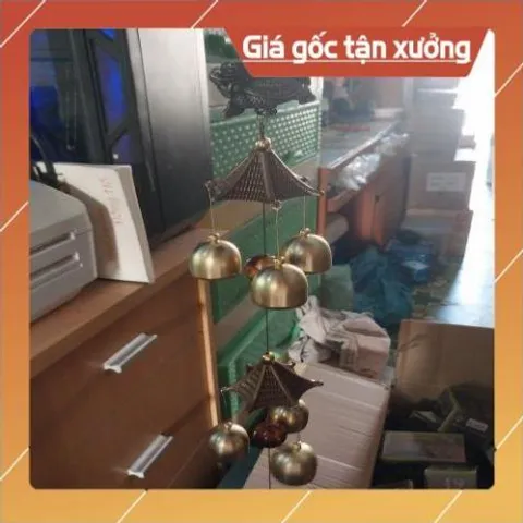 Chuông gió nhôm 2 tầng 6 chuông ĐẸP