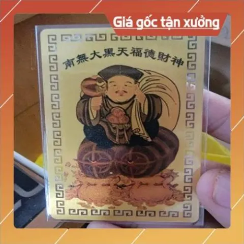 kim bài linh phù đại hắc thiên HÀNG CAO CẤP, có hoả tốc