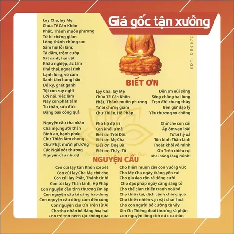 10 TỜ KINH 2 MẶT HỒI HƯỚNG CHA MẸ +KHẤN NGUYỆN CON CÁI CON NGOAN VÀ KINH ĐẠI PHÚC ĐỨC + SÁM HỐI, BIẾT ƠN, CẦU NGUYỆN